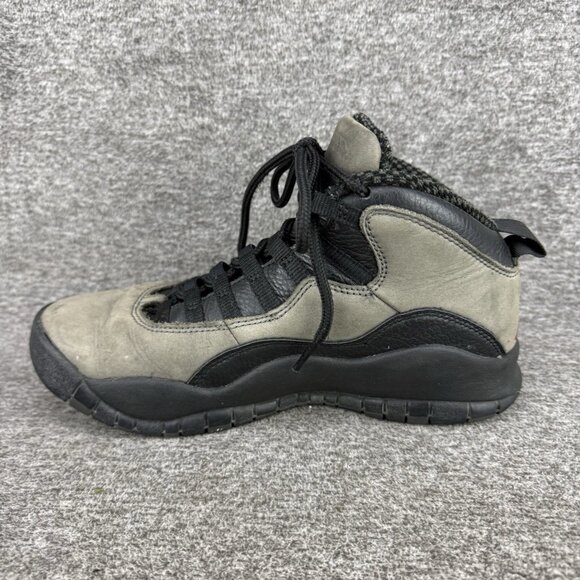 ✅Nike Air Jordan 10 Retro Shadow 2018 Mens 7 310805-002 Dark Shadow Leather✅SOLE - Picture 11 of 11